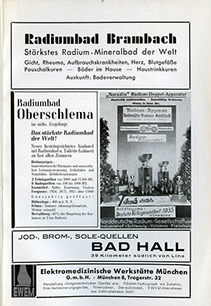 Ads from the Reich Medical Calendar 1937