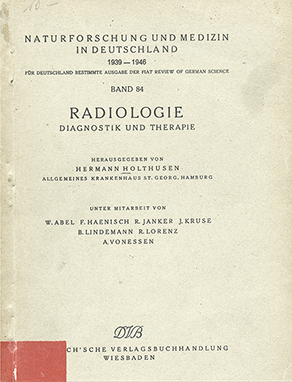 Holthusen, Hermann (ed.): Radiologie, Diagnostik und Therapie