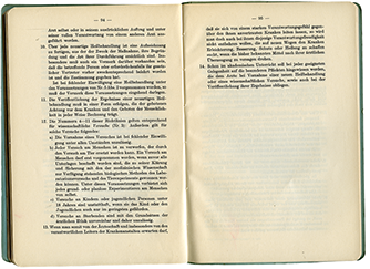 Richtlinien für neuartige Heilbehandlung und für die Vornahme wissenschaftlicher Versuche am Menschen. Reichsgesundheitsrat vom 28. 02.1931