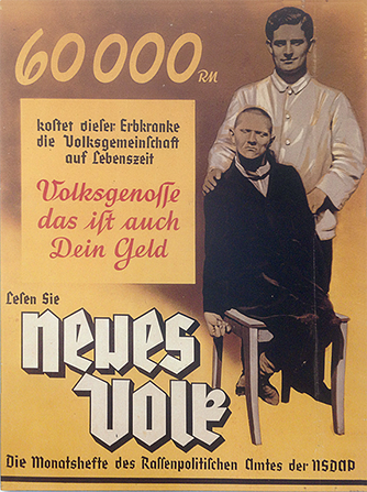 Plakat "Volksgenosse das ist auch Dein Geld"