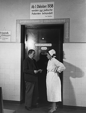 Ab 1. Oktober 1938 werden nur jüdische Patienten behandelt!“